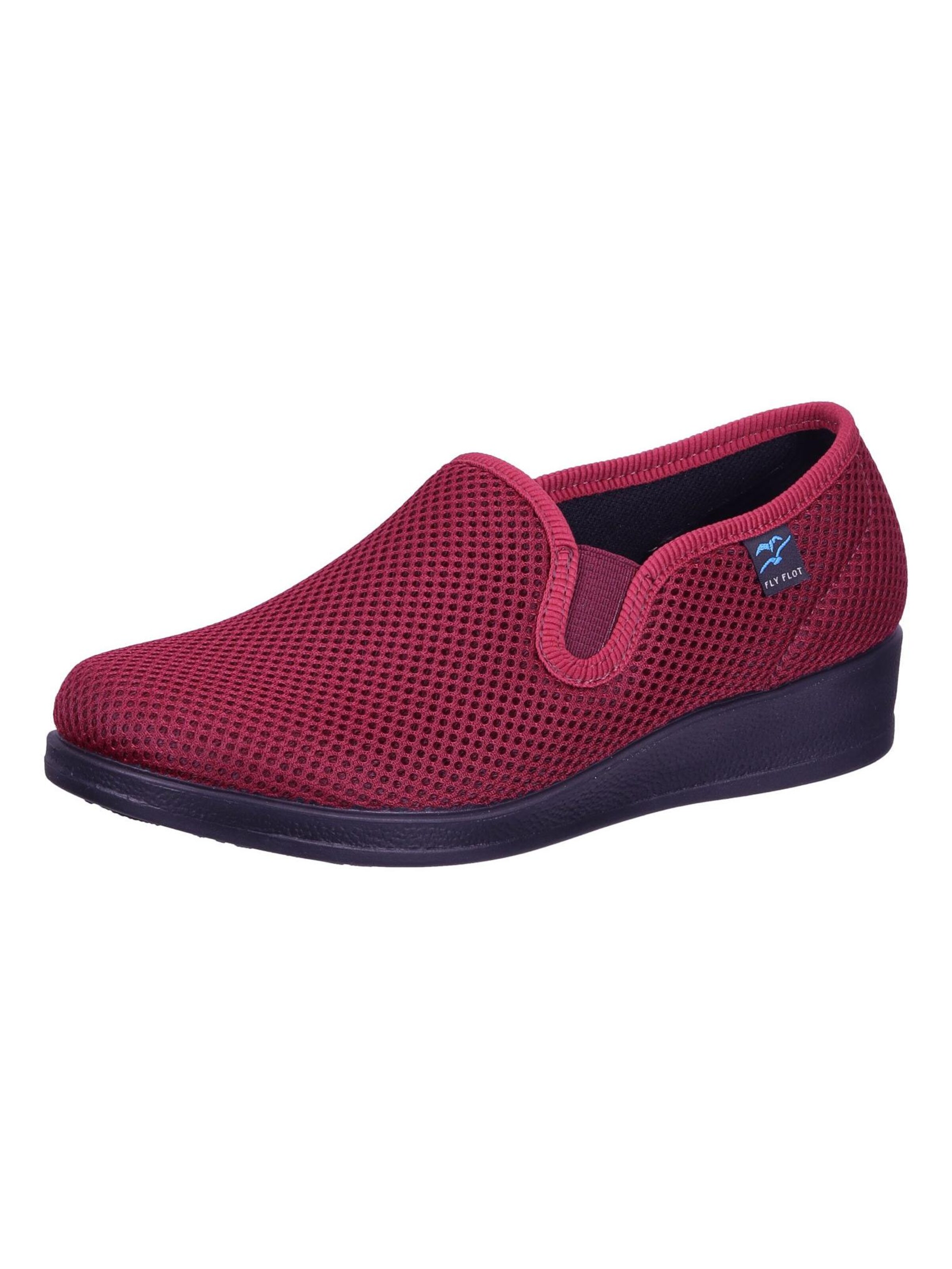 FLY FLOT Slippers 'Hausschuhe' in Red: front