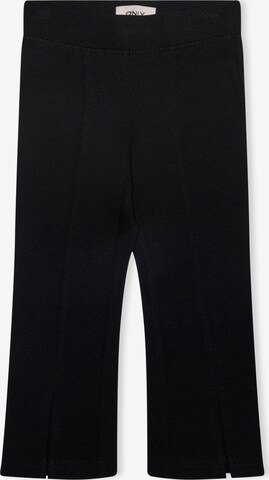 évasé Pantalon 'Paige' KIDS MINI GIRL en noir : devant