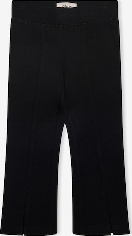 évasé Pantalon 'Paige' KIDS MINI GIRL en noir : devant