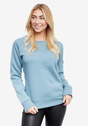 Lakeville Mountain Sweatshirt 'Baepi' in Blauw: voorkant