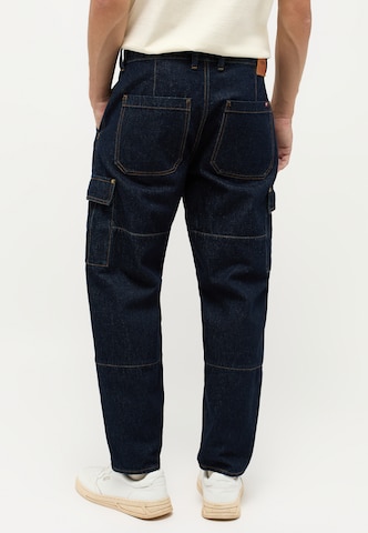 MUSTANG Loose fit Cargo Pants in Blue