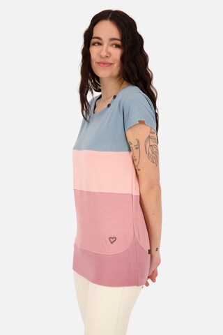 Alife and Kickin T-Shirt 'CoriAK' in Pink