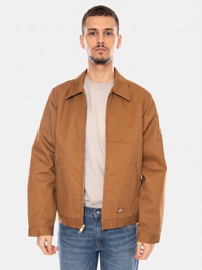DICKIES Between-season jacket 'M Lined Eisenhower Jacket Brown Duck -- Men's Jacket' in S in Brown, Item view
