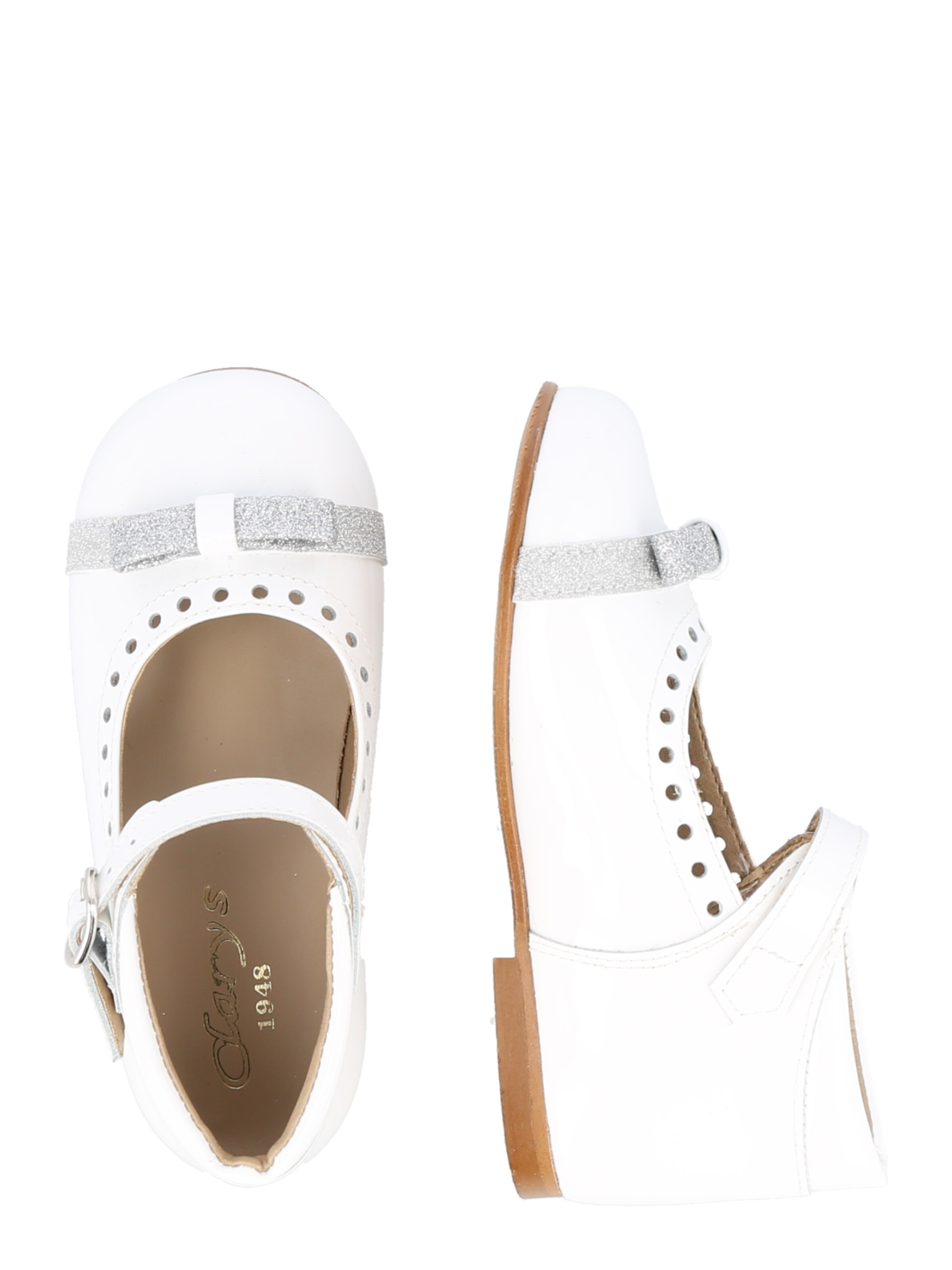 CLARYS Baleríny 'BOTA' - Biela