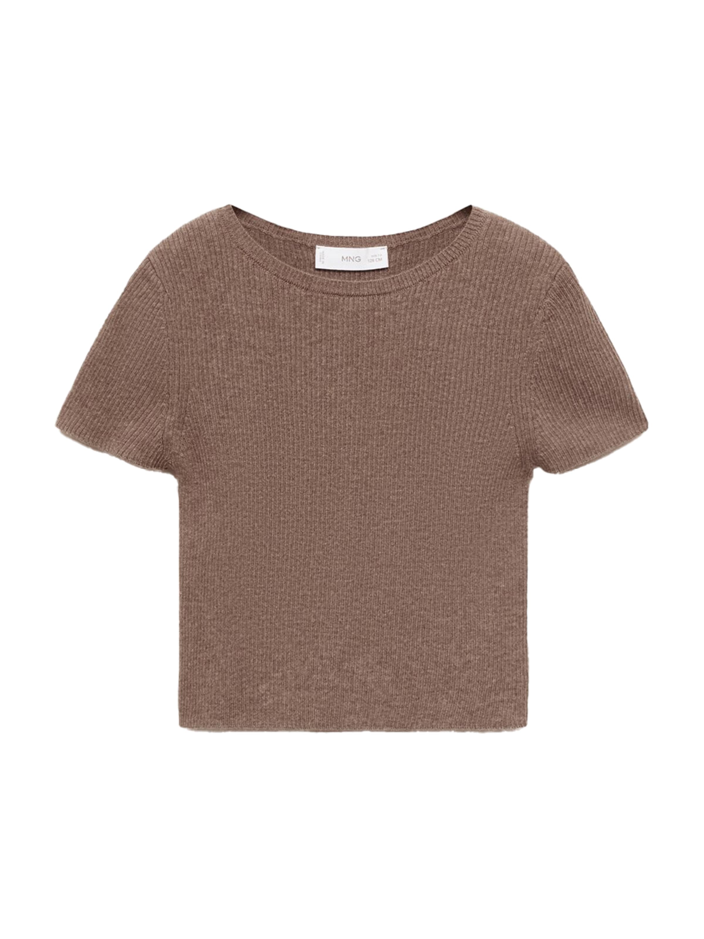MANGO KIDS T-shirt 'ORION' i brun: framsida