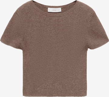 MANGO KIDS Тениска 'ORION' в кафяво: отпред