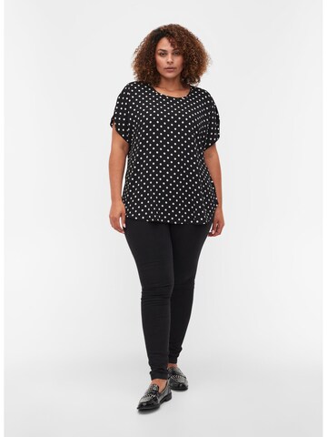 Zizzi - Blusa 'VANNI' em preto