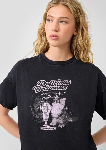 QS Shirt in Zwart