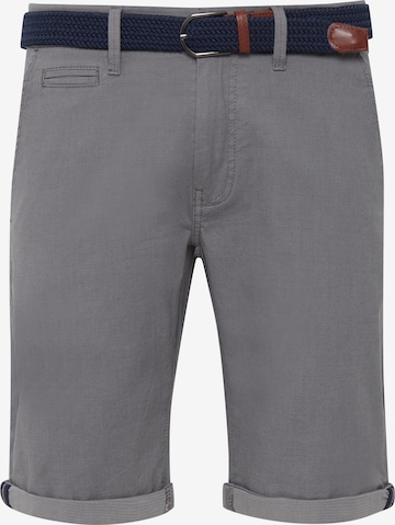 INDICODE JEANS Chinohose 'Figno' in Grau: Vorderseite