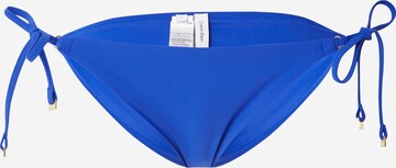 Calvin Klein Swimwear Bikini hlačke 'Core Solids' | modra barva: sprednja stran