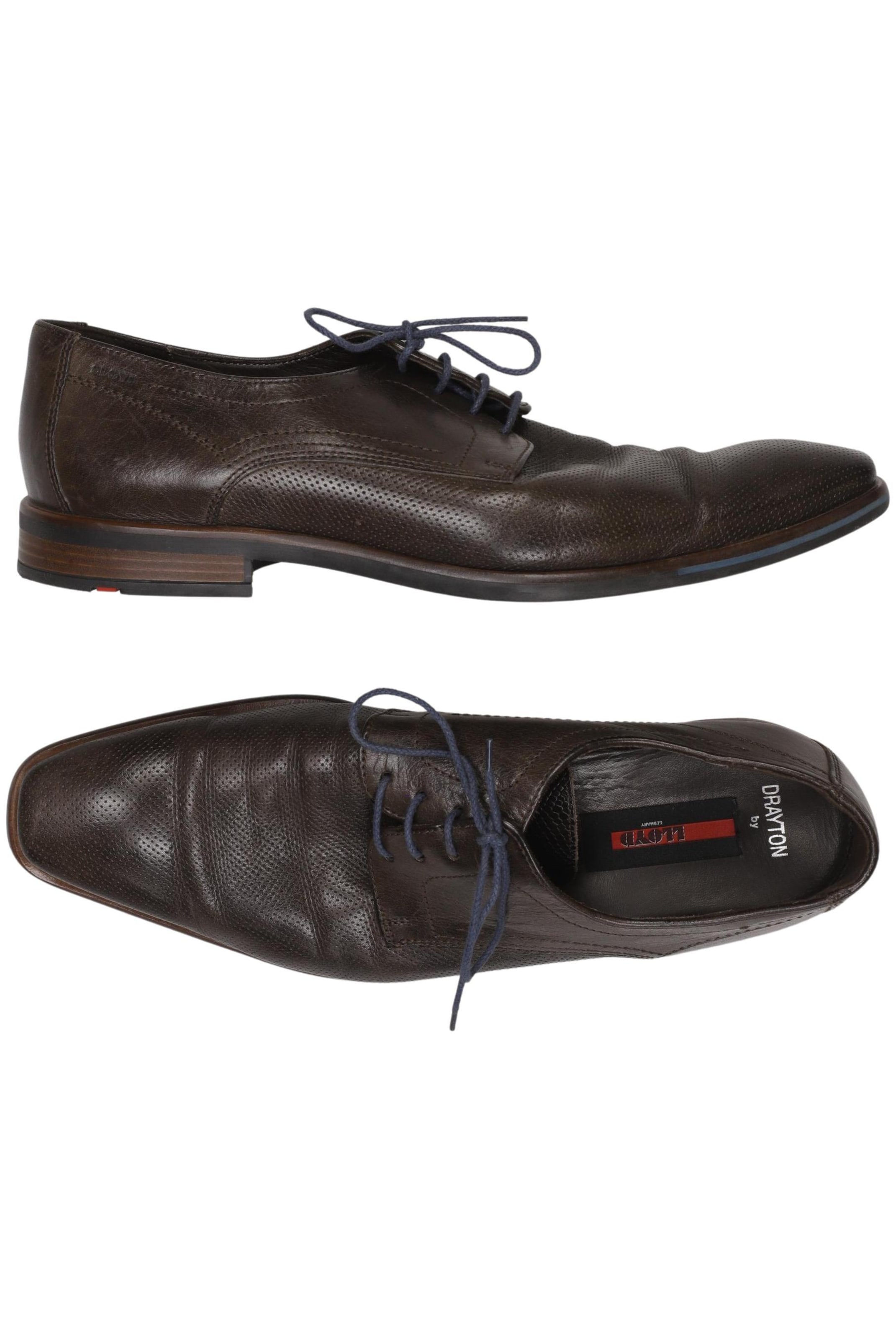 LLOYD Flats & Loafers in 43 in Brown: front