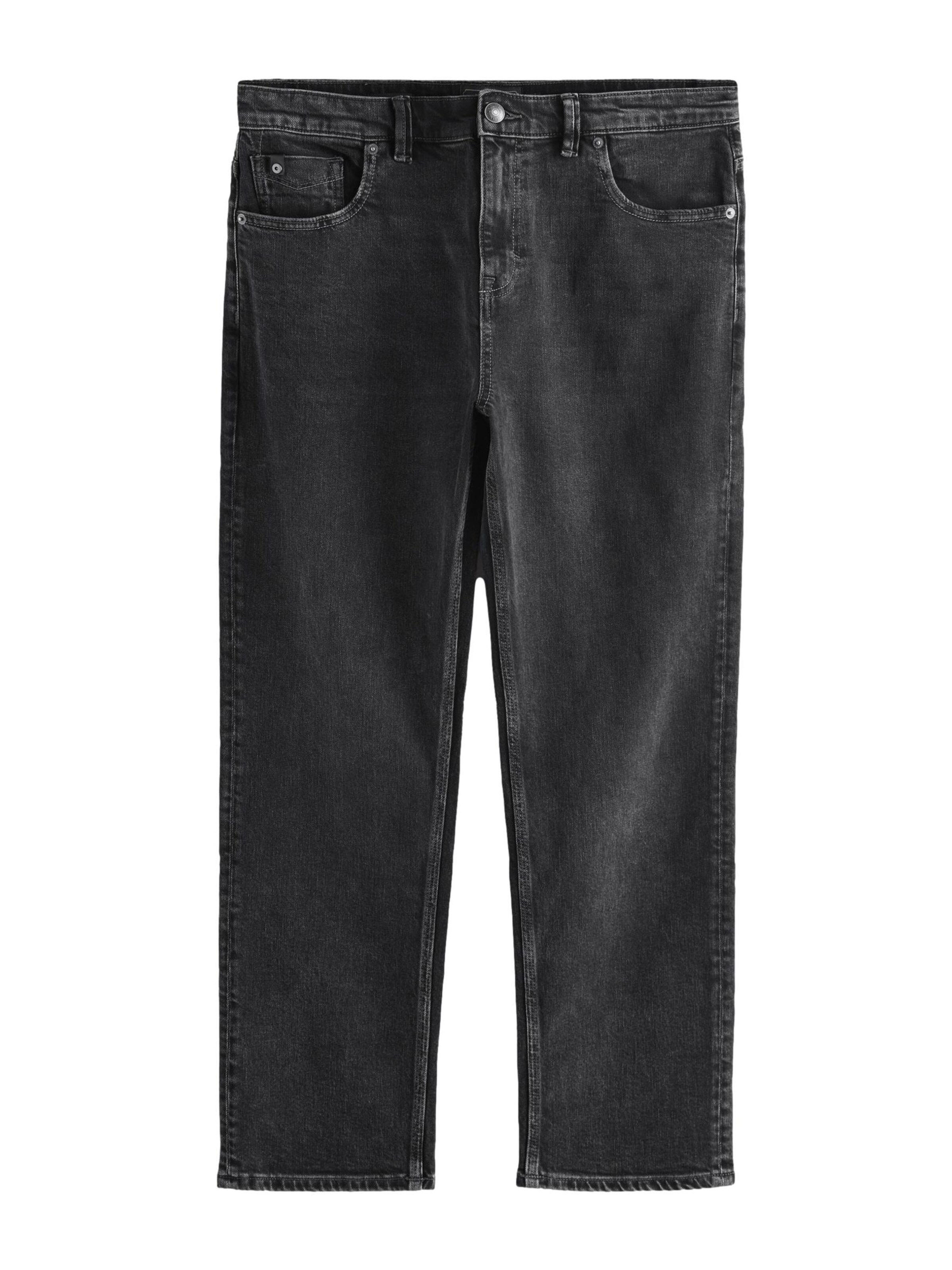 Next Regular Jeans in Schwarz: Vorderseite