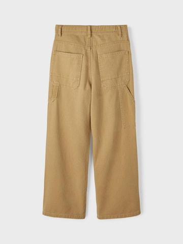 NAME IT Regular Pants 'Ryan' in Brown