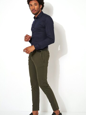 DESOTO Slim Fit Hemd 'Kent'‌‌ in Blau