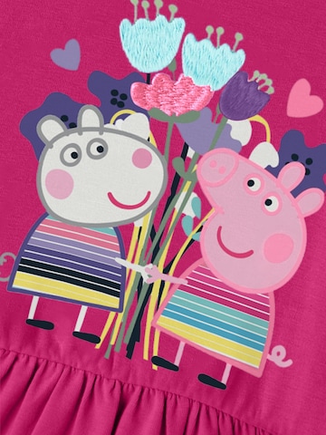 NAME IT - Vestido 'FUSINA PEPPAPIG' em rosa