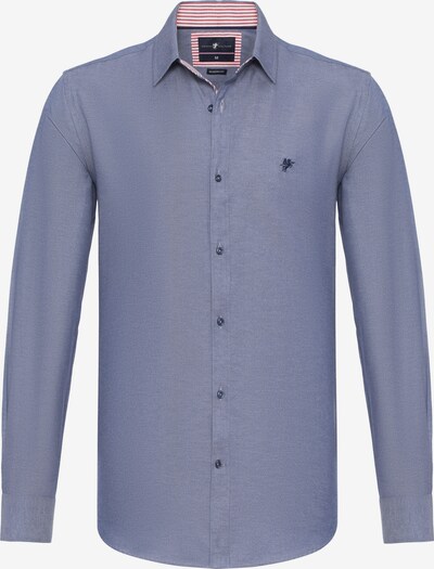 DENIM CULTURE Button Up Shirt 'BRADLEY' in Indigo / Red / White, Item view