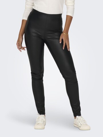 JDY Skinny Leggings 'Soya' in Zwart: voorkant