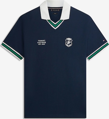 T-Shirt TOMMY HILFIGER en bleu : devant