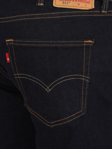 Levi's® Big & Tall Slimfit Jeans '511' in Blau