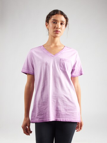 T-shirt fonctionnel SKECHERS en violet : devant