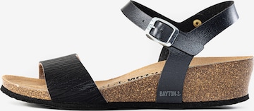 Bayton Sandal 'Wodonga' in Black: front