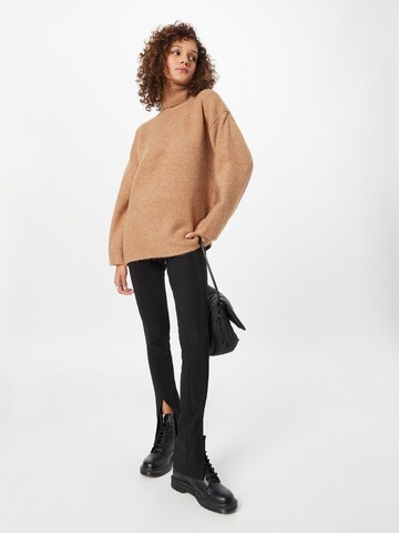 ABOUT YOU Sweater 'Tia' in Brown