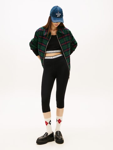 Tommy Jeans Skinny Pajkice | črna barva