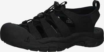 KEEN Sandalen 'PORT H2' in Zwart: voorkant