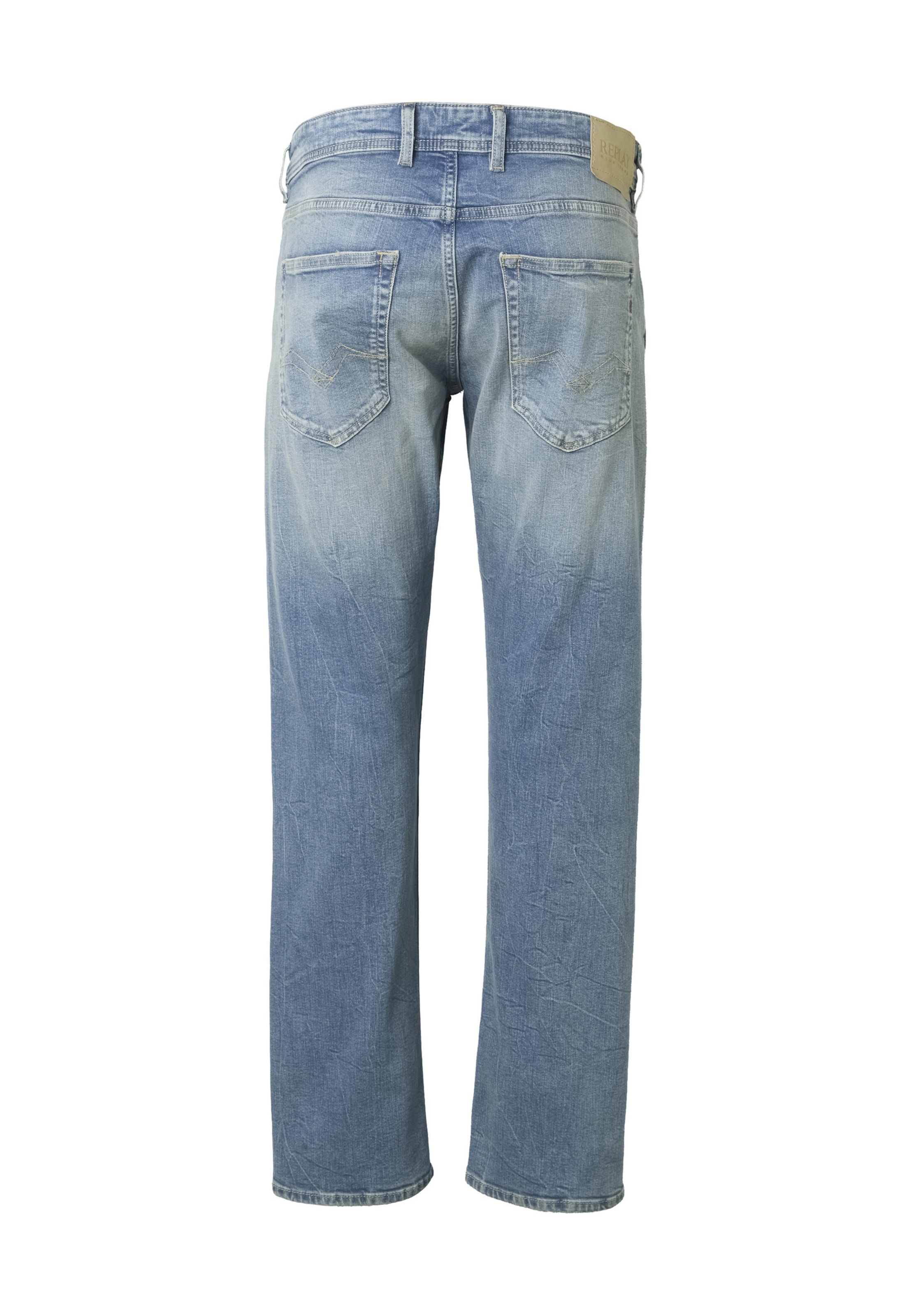 REPLAY Regular Jeans 'Grover' in Blau