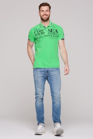 CAMP DAVID Shirt in Green