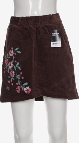 Maloja Skirt in S in Brown: front