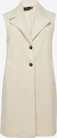 Vero Moda Curve - Chaleco 'SALLY' en beige: frente