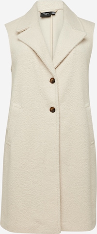 Vero Moda Curve Weste 'SALLY' in Beige: predná strana