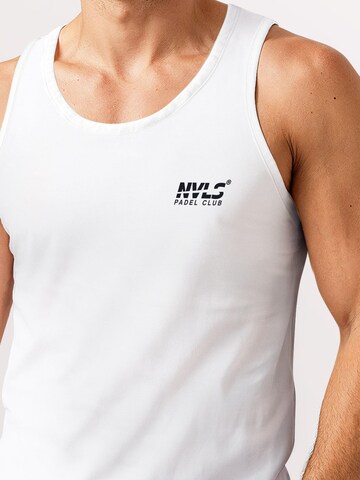 Neverless Shirt 'Padel Club' in White