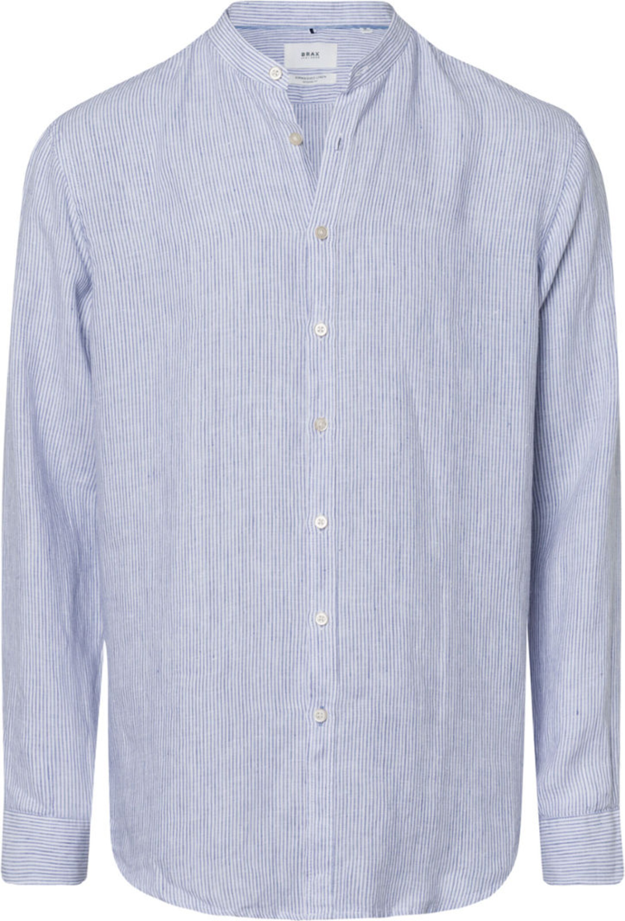 BRAX Regular Fit Hemd in Blau: Vorderseite