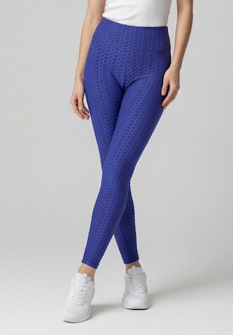Skinny Leggings 'Fashion Look' Jika en bleu : devant