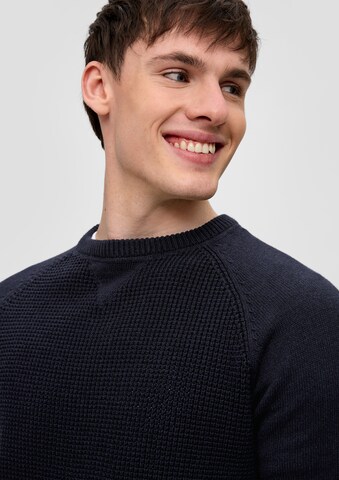 Pull-over QS en bleu