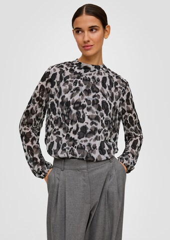 s.Oliver BLACK LABEL Blouse in Grey: front