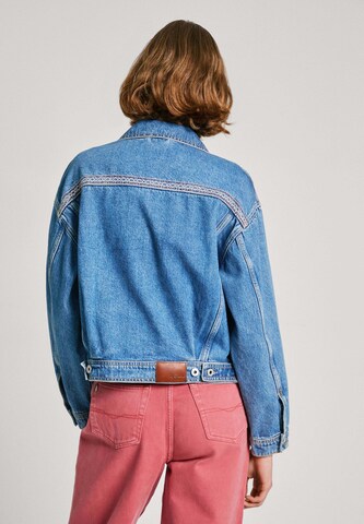 Pepe Jeans Tussenjas in Blauw
