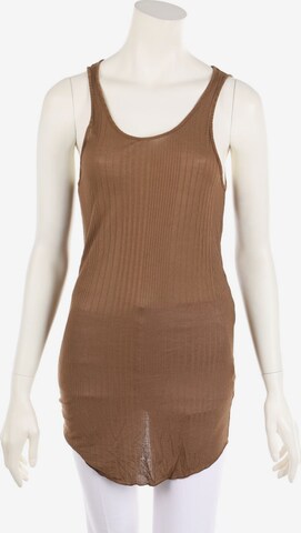 25.10 PER MAURIZIO COLLECTION Top & Shirt in S in Brown: front