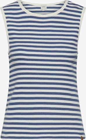 CAMEL ACTIVE Top mit Rundhalsausschnitt in Blau: Vorderseite