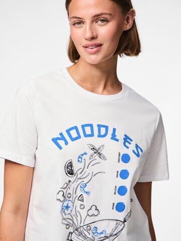 Maglietta di PIECES in bianco