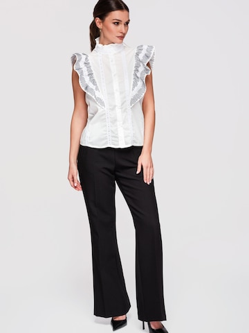 Camicia da donna di Ombre in bianco
