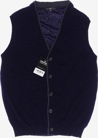 BRAX Vest in M-L in Blue: front