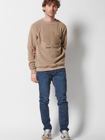 KOROSHI Sweatshirt in Beige