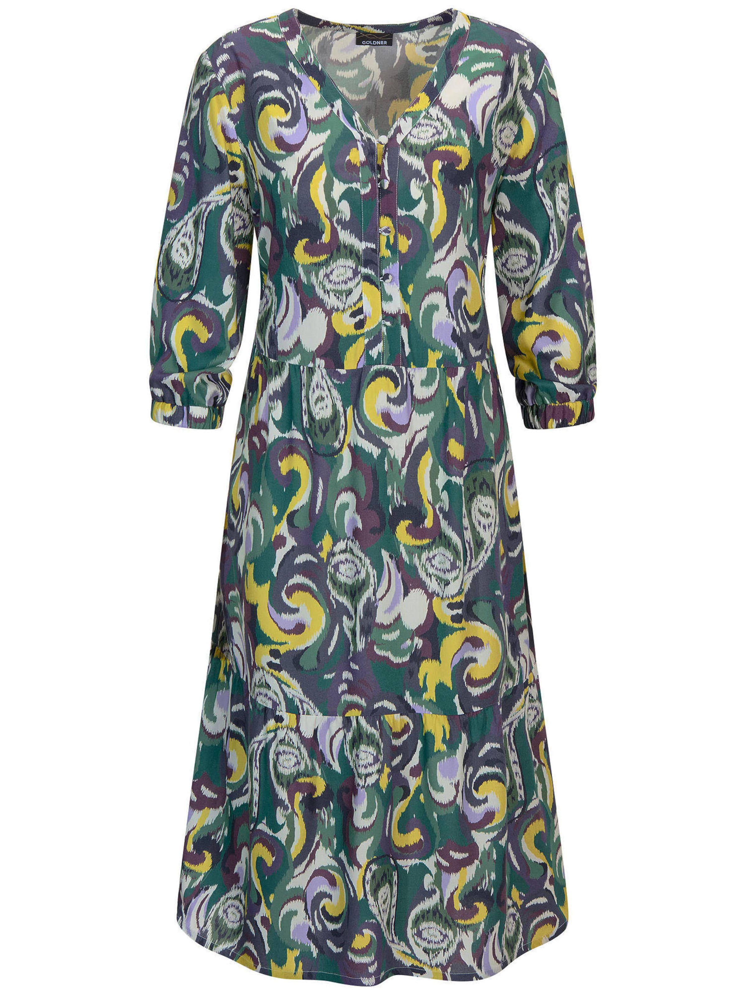 Goldner Summer Dress in Yellow / Green, Item view