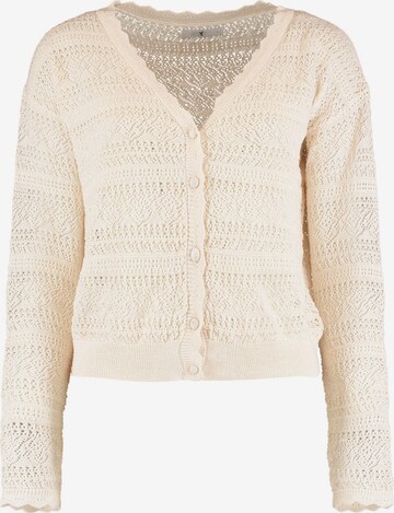 Hailys Knit cardigan 'Livia' in Beige: front