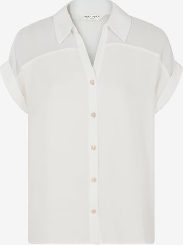 NAF NAF Blouse 'Kristina' in White: front