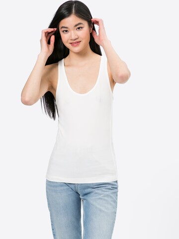 Calvin Klein Top in Wit: voorkant