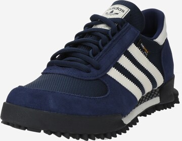 ADIDAS ORIGINALS - Sapatilhas baixas em azul: frente